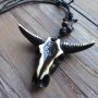 Stoere bull hanger aan verstelbare ketting