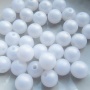 Witte acryl kraal mat