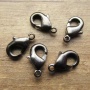 Karabijnsluiting antraciet gunmetal