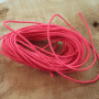 Elastiek rubber kern roze