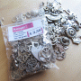 Mix metalen items sieraden maken