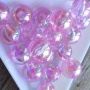 Glanskraal roze acryl